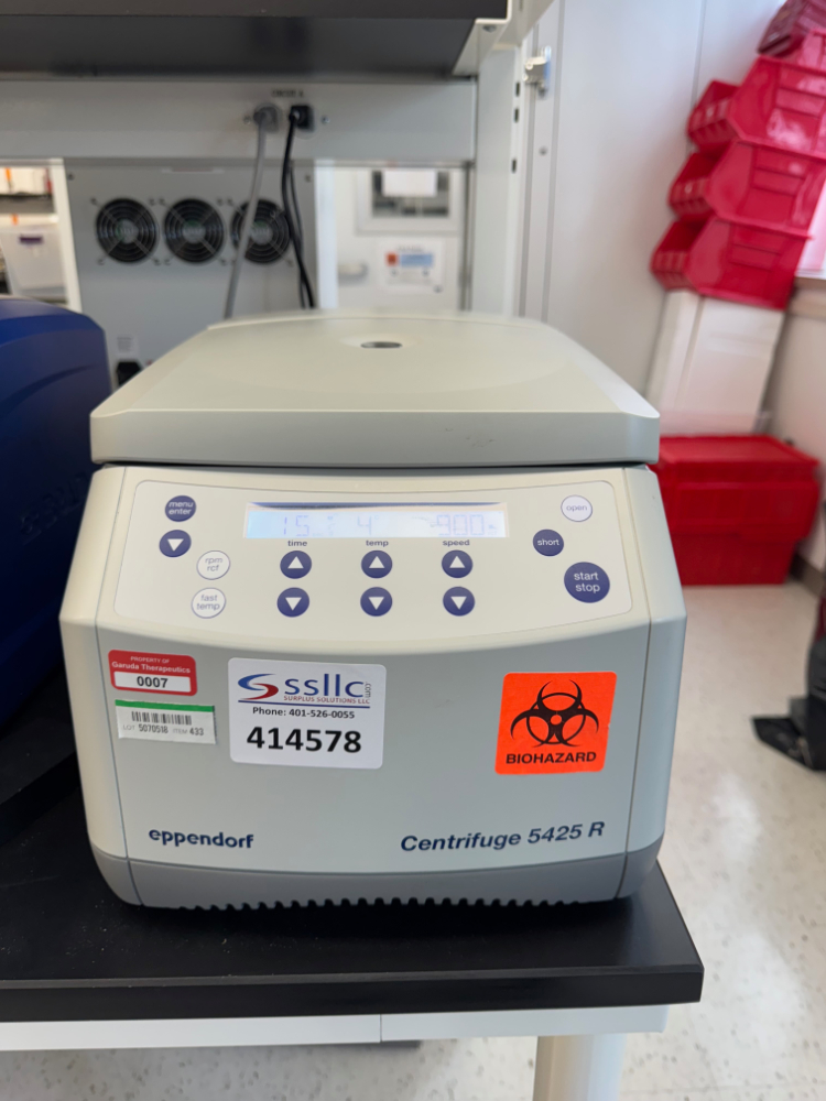 Image of Eppendorf 5425R Refrigerated Centrifuge